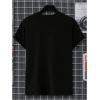 imageSweatyRocks Mens Color Block Letter Print TShirt Crew Neck Short Sleeve Summer Tee TopsArmy Green