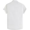 imageSweatyRocks Mens Colorblock Button Down Short Sleeve T Shirt Collared Neck Summer Shirt Tops with PocketMulticolor