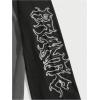 imageSweatyRocks Mens Crewneck Long Sleeve Letter Graphic T Shirts Y2k Colorblock Loose Tee TopsGrey