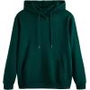 imageSweatyRocks Mens Hoodies Letter Graphic Print Long Sleeve Hooded Pullover Sweatshirts with PocketGreen