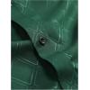imageSweatyRocks Mens Long Sleeve Button Down Collared Plaid Shirts Casual Work TopsDark Green