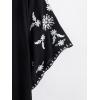 imageSweatyRocks Womens Floral Lace Crochet Kimono Cardigan Beach Wear Cover upSolid Black