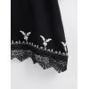 imageSweatyRocks Womens Floral Lace Crochet Kimono Cardigan Beach Wear Cover upSolid Black