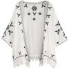 imageSweatyRocks Womens Floral Lace Crochet Kimono Cardigan Beach Wear Cover upWhite7