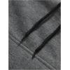 imageSweatyRocks Mens Colorblock Fleece Hoodies Drawstring Long Sleeve Hooded Sweatshirt with PocketGrey