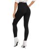 imageSweatyRocks Womens Casual Button High Rise Skinny Denim JeansBlack