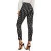 imageSweatyRocks Womens Casual Skinny Leggings Stretchy High Waisted Work PantsBlack White Polka Dot