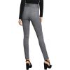 imageSweatyRocks Womens Casual Skinny Leggings Stretchy High Waisted Work PantsGrey