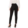 imageSweatyRocks Womens Casual Skinny Leggings Stretchy High Waisted Work PantsPearl Pockets Black