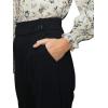 imageSweatyRocks Womens Casual Skinny Leggings Stretchy High Waisted Work PantsSolid Black