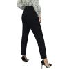 imageSweatyRocks Womens Casual Skinny Leggings Stretchy High Waisted Work PantsSolid Black