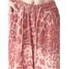 imageSweatyRocks Womens Leopard Print Pants High Waist Straight Leg Pants Casual Loose with PocketsPink