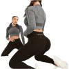 imageSweatyRocks Womens Letter Printed Leggings High Waisted Yoga Workout Slim Fit PantsBlack