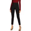Elastic Waisted Button Black