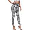 Houndstooth White Black