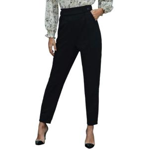 imageSweatyRocks Womens Casual Skinny Leggings Stretchy High Waisted Work PantsSolid Black