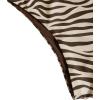 imageSweatyRocks Womens 2 Piece Swimsuit Zebra Stripe Push Up Bikini SetsMulticolor