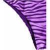 imageSweatyRocks Womens 2 Piece Swimsuit Zebra Stripe Push Up Bikini SetsPurple