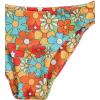 imageSweatyRocks Womens Sexy Bathing Suit Floral Print Cross Back Bikini Set SwimsuitsLight Yellow