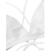 imageSweatyRocks Womens Sexy Bathing Suit Floral Print Cross Back Bikini Set SwimsuitsWhite