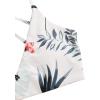 imageSweatyRocks Womens Sexy Bathing Suit Floral Print Cross Back Bikini Set SwimsuitsWhite Pink