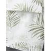 imageSweatyRocks Boys 2 Piece Outfits Tropical Print Button Down Shirt and Shorts Clothing SetsWhite
