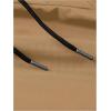 imageSweatyRocks Boys High Waisted Cargo Pants Drawstring Casual Long Joggers Trousers with PocketsKhaki