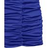 imageSweatyRocks Girls Spaghetti Strap Solid Ruched Slim Fitted Cami Short DressBlue