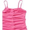 imageSweatyRocks Girls Spaghetti Strap Solid Ruched Slim Fitted Cami Short DressPink