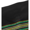 imageSweatyRocks Womens Bathing Suits Striped Bandeau Bikini high Waisted Swimsuits Swimwear SetBlack