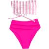 Hot Pink White