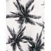 imageSweatyRocks Boys Tropical Graphic Print Short Sleeve Button Down Shirt Casual Hawaiian ShirtsBlack and White