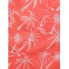 imageSweatyRocks Boys Tropical Graphic Print Short Sleeve Button Down Shirt Casual Hawaiian ShirtsCoral Orange