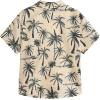 imageSweatyRocks Boys Tropical Graphic Print Short Sleeve Button Down Shirt Casual Hawaiian ShirtsKhaki