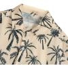 imageSweatyRocks Boys Tropical Graphic Print Short Sleeve Button Down Shirt Casual Hawaiian ShirtsKhaki