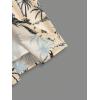 imageSweatyRocks Boys Tropical Graphic Print Short Sleeve Button Down Shirt Casual Hawaiian ShirtsKhaki