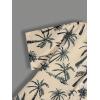 imageSweatyRocks Boys Tropical Graphic Print Short Sleeve Button Down Shirt Casual Hawaiian ShirtsKhaki