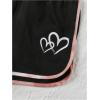imageSweatyRocks Girls 2 Piece Outfit Tie Dye Graphic Print Short Sleeve Tee Top and Track Shorts SetKhaki Black