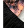 imageSweatyRocks Girls 2 Piece Outfit Tie Dye Graphic Print Short Sleeve Tee Top and Track Shorts SetOrange and Black