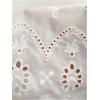imageSweatyRocks Womens Short Sleeve Button Down Collared Blouses Embroidery Eyelet TopWhite