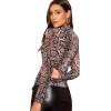 imageSweatyRocks Womens Short Sleeve Print See Through Sheer Mesh Crop Top T ShirtMulticolor2