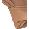 imageSweatyRocks Womens Long Sleeve V Neck Tie Knot Bandage Wrap Blouse Crop TopKhaki