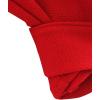 imageSweatyRocks Womens Long Sleeve V Neck Tie Knot Bandage Wrap Blouse Crop TopRed