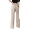 imageSweatyRocks Girls Casual High Waisted Straight Leg Jeans Plain Denim Pants with PocketBeige