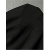 imageSweatyRocks Womens Cold Shoulder Long Sleeve Button Down Collared Cropped BlousesBlack