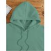 imageSweatyRocks Womens Letter Graphic Drawstring Hoodies Long Sleeve Thermal Pullovers SweatshirtsGreen