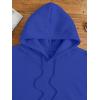 imageSweatyRocks Womens Letter Graphic Drawstring Hoodies Long Sleeve Thermal Pullovers SweatshirtsRoyal Blue