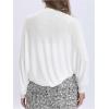 imageSweatyRocks Womens Open Front Knit Cropped Lightweight Cardigan Sweater ShrugWhite