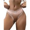 imageSweatyRocks Womens Satin Silk Lace Hipster Panties Seamless Briefs Underwear UnderpantCoral Orange