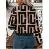 imageSweatyRocks Womens Casual Graphic Zip Up Bomber Jackets Stand Collar Lightweight Cropped Outerwear TopsApricot